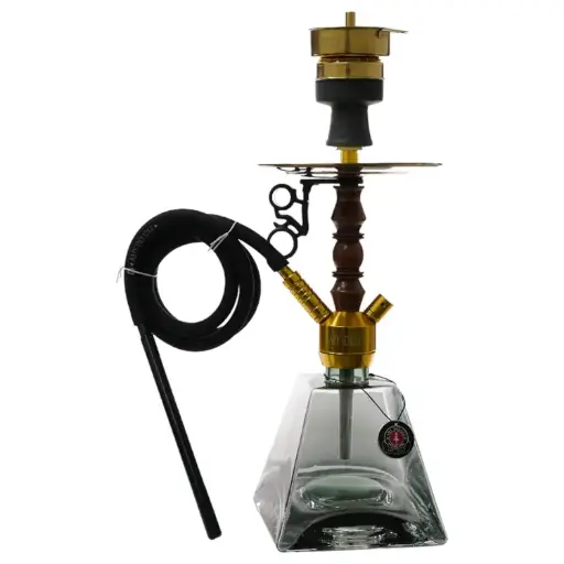 [AM050196] Amy Hookah  - 22.0" Gold