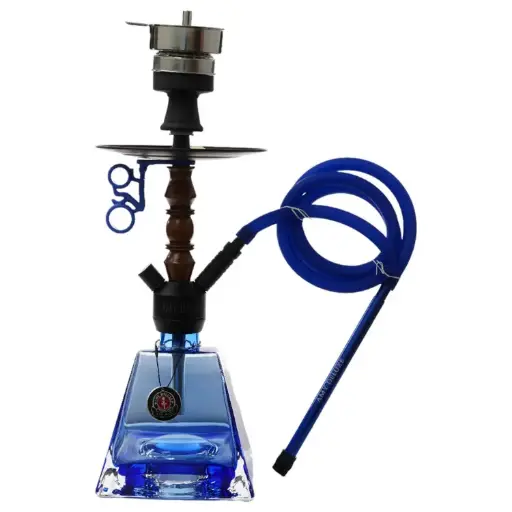 [AM050198] Amy Hookah  - 22.0" Blue