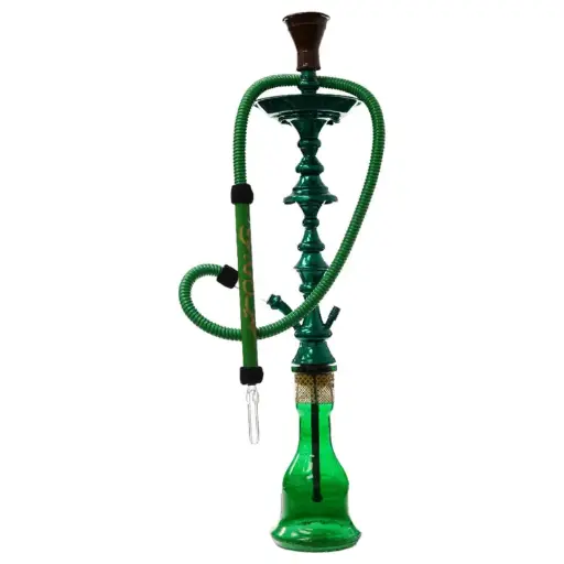 [AM050208] Khalil Mamoon Hookah  - 36.0" Green