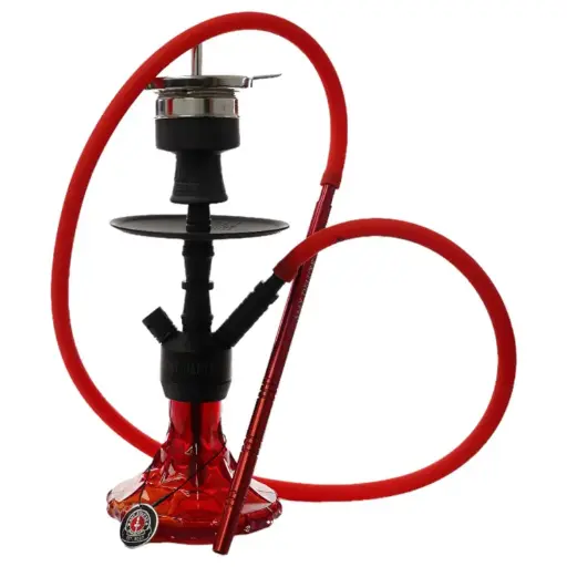 [AM050210] Amy Hookah  - 22.0" Red