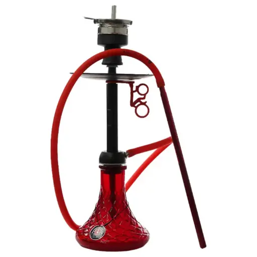 [AM050213] Amy Hookah  - 21.0" Red