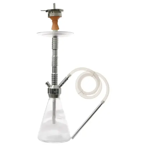 [AM050234] Four Star Hookah  - 27.0" - White
