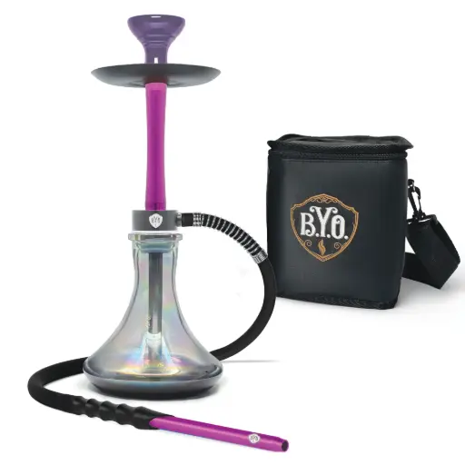 [AM050253] 19" Lume, 1 Hose, B.Y.O. Carrying Bag, Purple