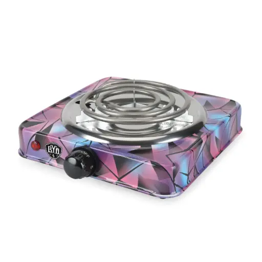 [AM020615] B.Y.O. Electric Hookah Burner Hot Plate, Retro