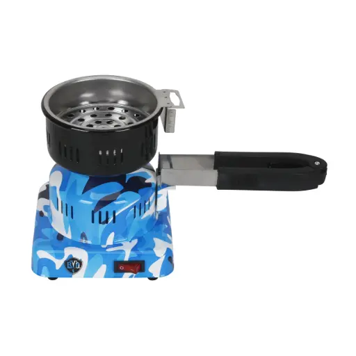 [AM020625] B.Y.O. Electric Burner Round Print, Camo