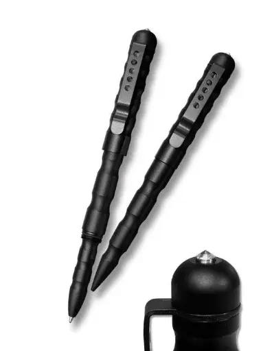 [AM050332] 6" Tactical Pen Black