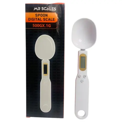 [PC37668] SPOON DIGITAL SCALE WH