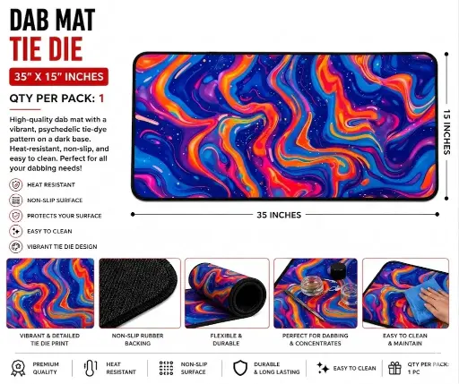 [PC37681] 35*15 DAB MAT TIE DIE 