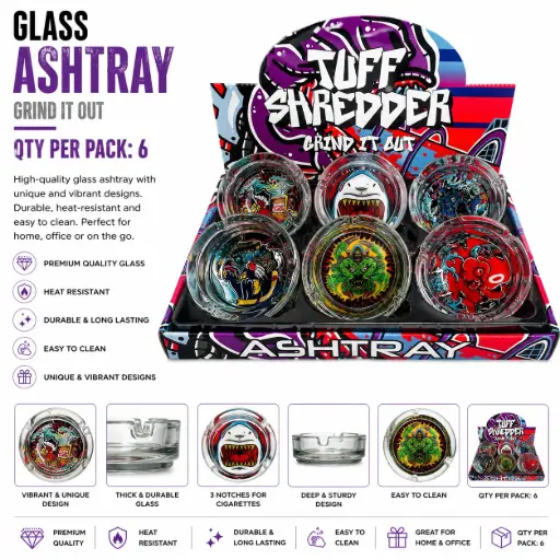 [PC37693] GLASS ASHTRAY