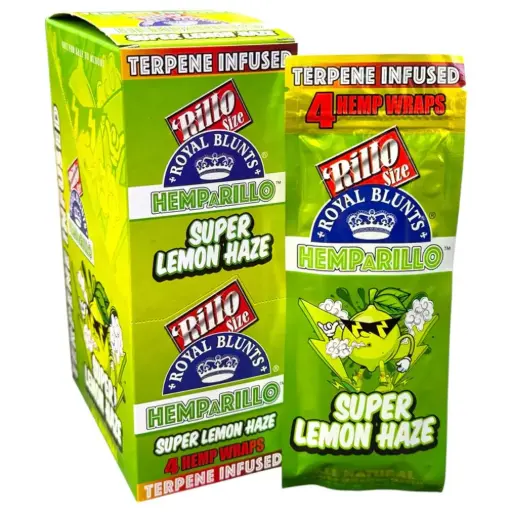 [M2363] HEMPARILLO Wraps Super Lemon Haze 15ct