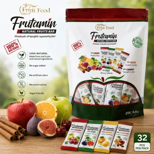 [A2L0014] Frutamin Fruit pastilles 250g (32 pcs per Pack)
