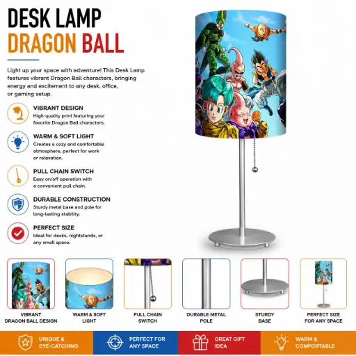 [AM050505] Desk Lamp - Dragon Ball
