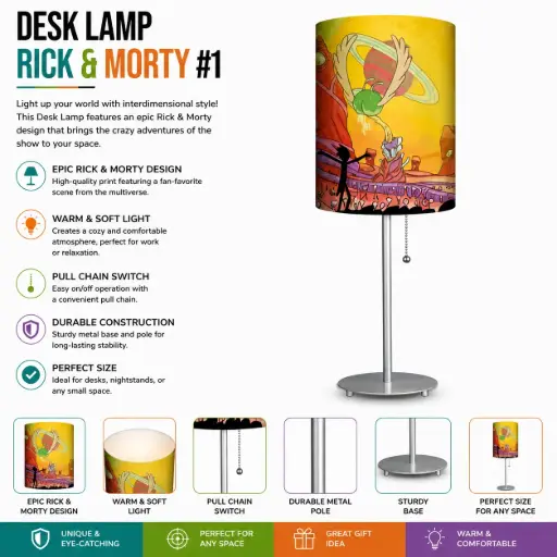 [AM050508] Desk Lamp - R & M #1
