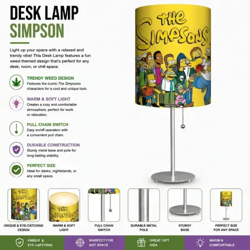 [AM050510] Desk Lamp - Simpson #1