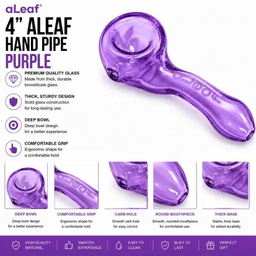 [PC37895] 4" ALEAF HP PURPLE