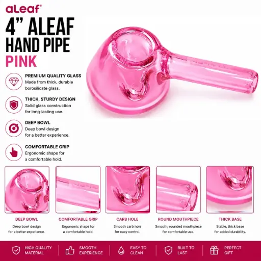 [PC37899] 4" ALEAF HP PINK