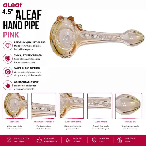 [PC37914] 4.5" ALEAF HP PINK