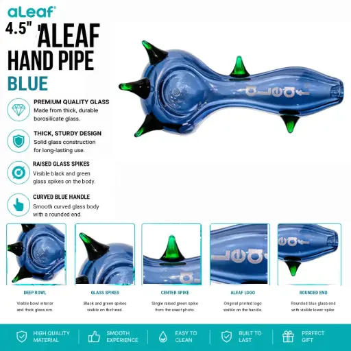 [PC37925] 4.5" ALEAF HP BLUE