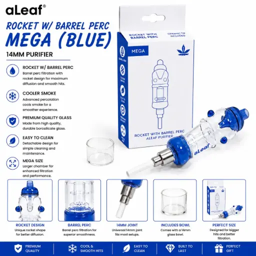 [PC37983] ALEAF ROCKET W/ BARREL PERC (BLUE)