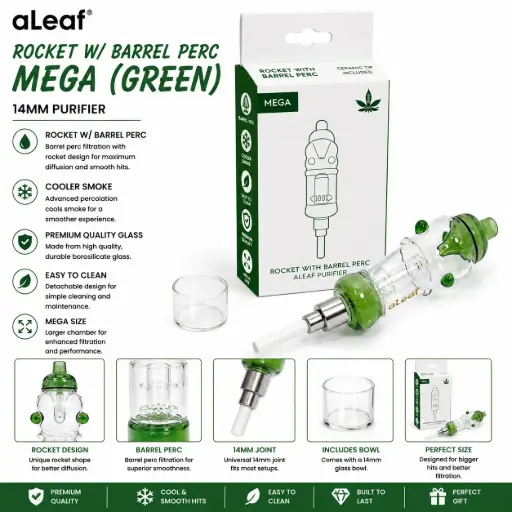 [PC37984] ALEAF ROCKET W/ BARREL PERC (GREEN)