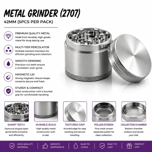 [AM033427] Unbranded Grinders Grinder (2707) 42mm