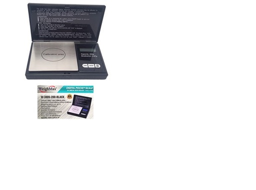 [AM023618] WeighMax Scales W-3805-200G Pocket Scale 0.02G