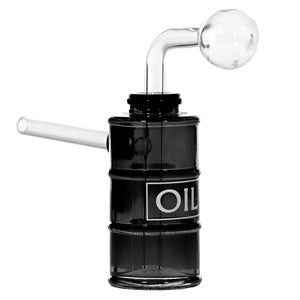 [AM024851] O.B. Water Pipe Oil Barrel 1531a 6.0" Black