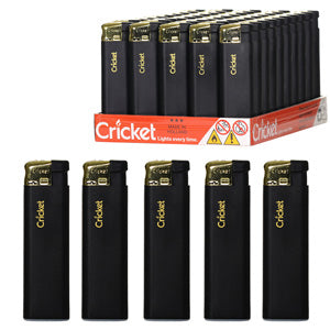[AM024922] Cricket Lighter Electric 1500 Lights Black Matte