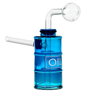 [AM025103] O.B. Water Pipe Oil Barrel 1531a 6.0" Blue