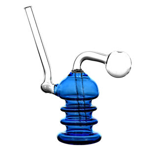 [AM025141] O.B. Water Pipe 3Ring 8168a 5.0" Blue