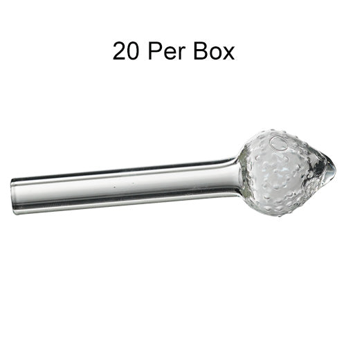 [AM025305] O.B. with Mushroom Dsign 4.0" Clear